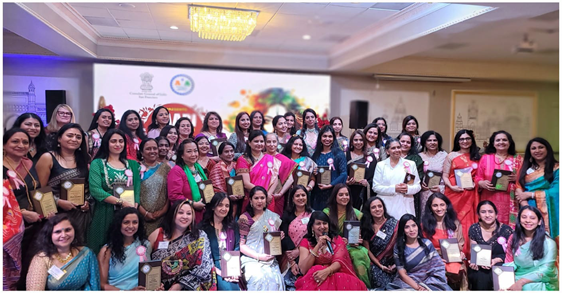Sister Kusum is honored with the NAARI award