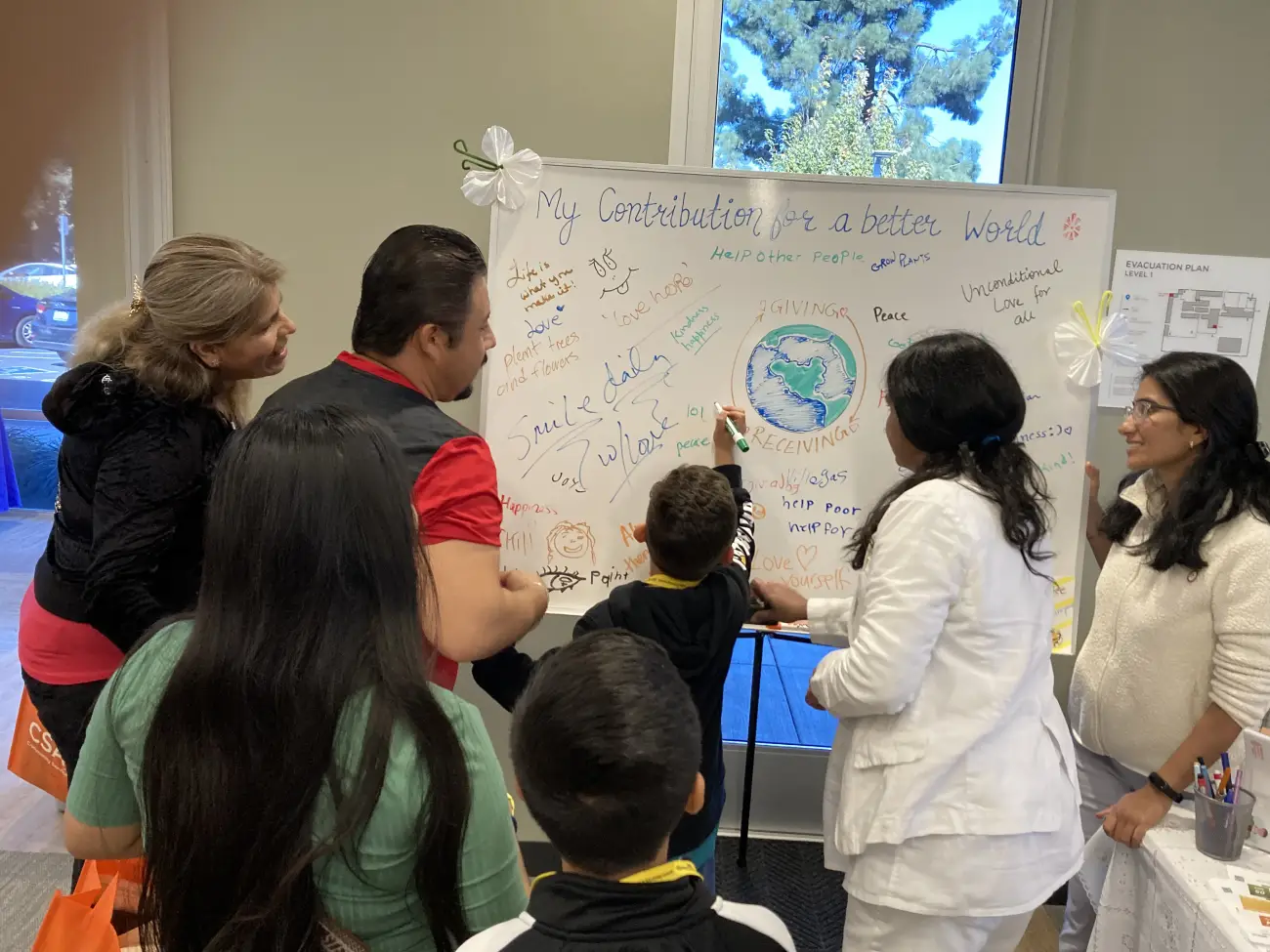 SCS Booth Brahma Kumaris Silicon Valley
