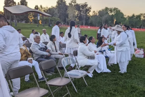 BKSV joyfully observed Earth Day with a Sunset Meditation
