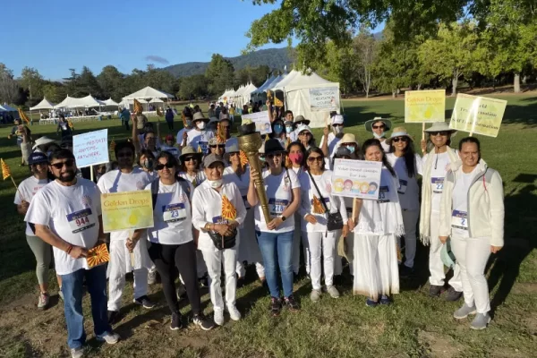 BKSV Team of 55 students participated in the 5K Walkathon
