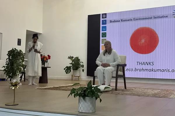 Earth Day Talk by BK Sister Sonjha Ohlsson"